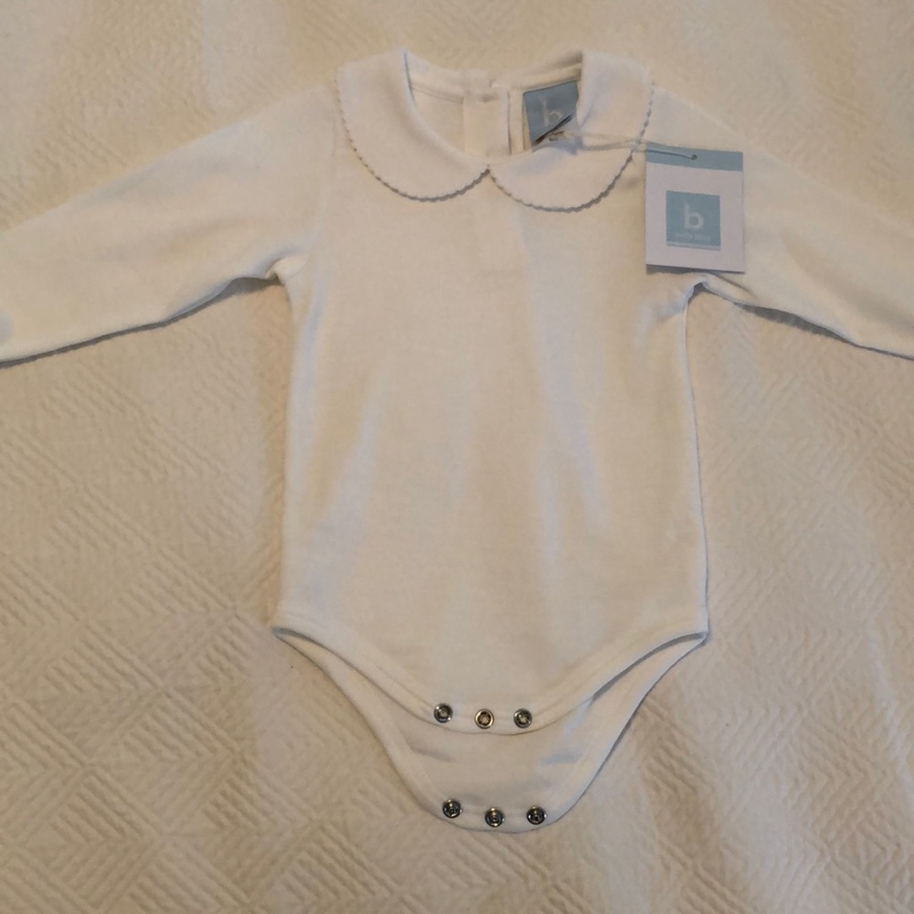 Bella Bliss long sleeve pima Peter Pan, 6mo
